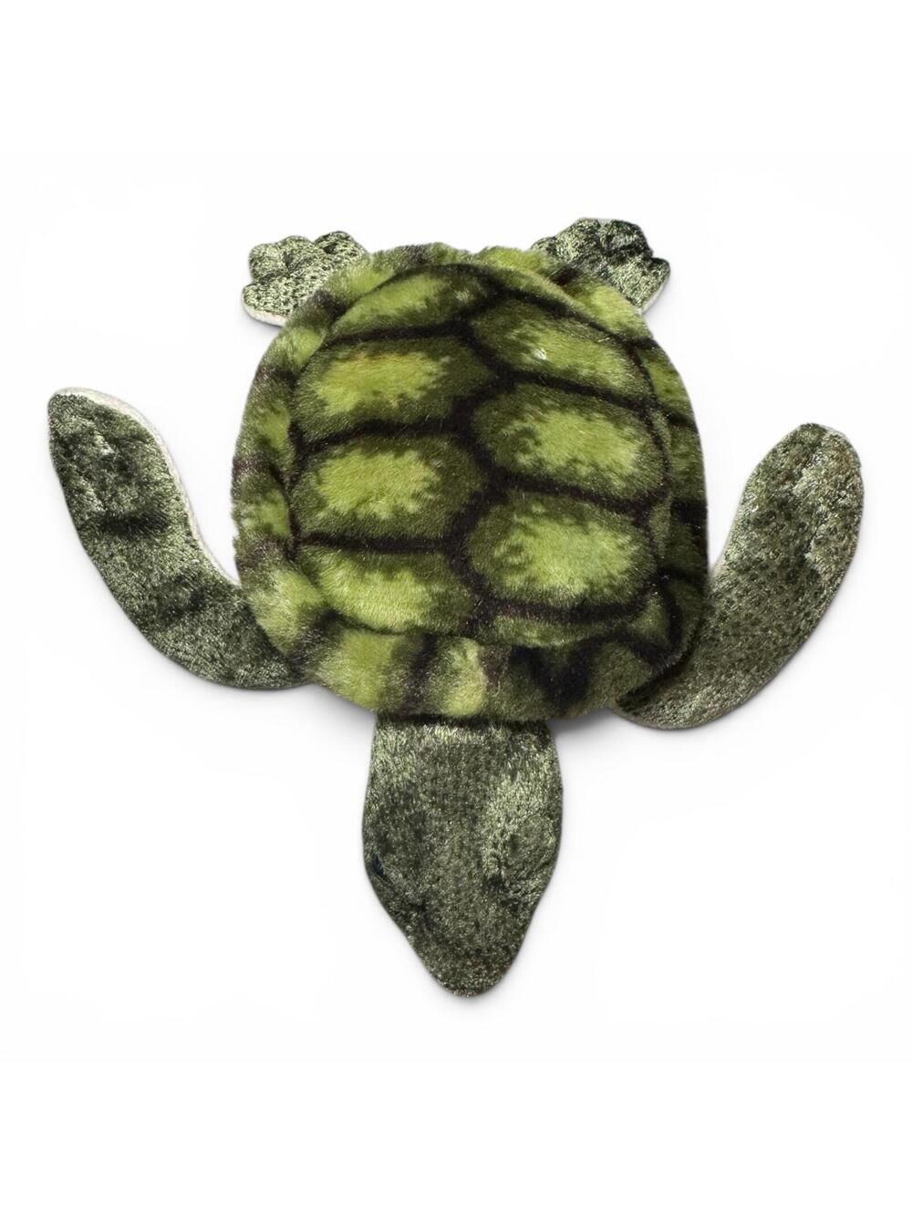 Fiesta 9” Sea Turtle Green Plush Realistic Stuffed Animal Toy Sea Life GC